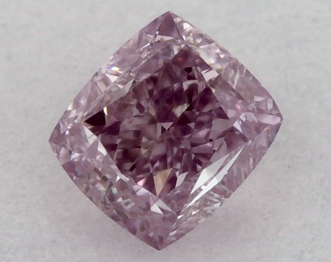  0.27 Carat Purple I1  cushion modified diamond